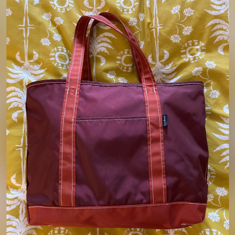 Lands End Medium Nylon Tote